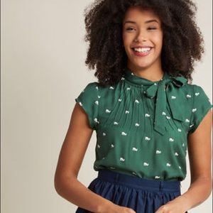 NWT ModCloth Up, Up, and Amaze top, size 10 (UK)